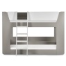 Julian Bowen Parsec Bunk Bed - Taupe & White