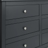 Julian Bowen Radley 6 Drawer Chest - Anthracite