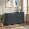 Julian Bowen Radley 6 Drawer Chest - Anthracite