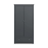 Julian Bowen Radley Wardrobe - Anthracite