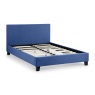 Julian Bowen Rialto Bed - Dark Blue Linen