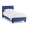 Julian Bowen Rialto Bed - Dark Blue Linen