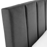 Julian Bowen Rosa Velvet Bed In A Box - Grey