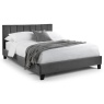 Julian Bowen Rosa Velvet Bed In A Box - Grey