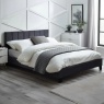 Julian Bowen Rosa Velvet Bed In A Box - Grey
