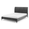 Julian Bowen Sanderson Diamond Quilted Velvet Bed