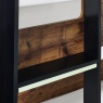 Julian Bowen Solomon Bunk Bed - Rustic & Black
