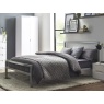Julian Bowen Soto Metal Bedframe - Silver