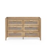 Julian Bowen Sydney 6 Drawer Wide Chest