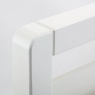 Julian Bowen Venice Bed - Surf White