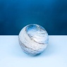 LGlow Cloudy Copper Glass Lamp 18cm
