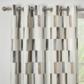 Fusion Oakland Lined Eyelet Curtains - Natural