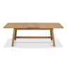 Brandon Rustic Oak 4-6 Seater Extension Dining Table