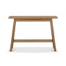 Brandon Rustic Oak Console Table With Shelf