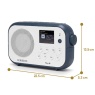 Roberts PLAY30WB DAB/DAB+/FM RDS & Bluetooth Digital Portable Radio - White