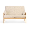 Desser Aspen 2 Seater Sofa - Light Oak