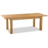 Downtown Ascot Rustic Oak Small 150/200cm Extending Dining Table