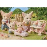 Sylvanian Families Fennec Fox Family