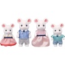 Sylvanian Families Marshmallow Mouse Family