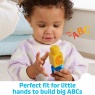 Mega Bloks Mega Bloks 60 Piece ABC Learning Train