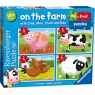 Ravensburger Ravensburger On the Farm My First Puzzles 2/3/4/5 Piece