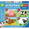 Ravensburger On the Farm My First Puzzles 2/3/4/5 Piece