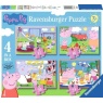 Ravensburger Peppa Pig 4 in a Box Puzzle