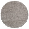 Mastercraft Mastercraft 039-001/6611 Twilight Shaggy Round Rug - Linen/Beige