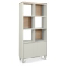 Delta Scandi Oak & Soft Grey Display Unit