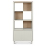 Delta Scandi Oak & Soft Grey Display Unit