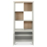 Delta Scandi Oak & Soft Grey Display Unit