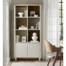 Delta Scandi Oak & Soft Grey Display Unit