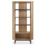 Bentley Designs Kingston Rustic Oak Display Unit