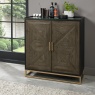 Bentley Designs Vancouver Fumed Oak Drinks Cabinet