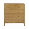 Hardwick Oak 2 + 3 Chest of Drawers
