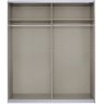 Rauch Subito Artisan Oak 181cm Sliding Door Wardrobe with Mirror Front
