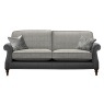 Parker Knoll Parker Knoll Eastbury Grand Formal Back Leather/Fabric Sofa