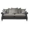 Parker Knoll Parker Knoll Eastbury Grand Pillow Back Leather/Fabric Sofa