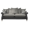 Parker Knoll Parker Knoll Eastbury Grand Pillow Back Leather/Fabric Sofa