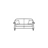 Parker Knoll Parker Knoll Eastbury Large 2 Seater Formal Back Fabric Sofa