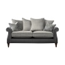 Parker Knoll Parker Knoll Eastbury Large 2 Seater Pillow Back Leather/Fabric Sofa