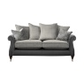 Parker Knoll Parker Knoll Eastbury Large 2 Seater Pillow Back Leather/Fabric Sofa
