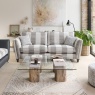 Parker Knoll Parker Knoll Harlow Large 2 Seater Formal Back Fabric Sofa