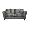 Parker Knoll Parker Knoll Harlow Large 2 Seater Pillow Back Leather/Fabric Sofa