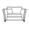 Parker Knoll Parker Knoll Harlow Leather/Fabric Snuggler