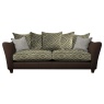 Parker Knoll Parker Knoll Harriet Grand Pillow Back Leather/Fabric Sofa