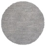Mastercraft Mastercraft 023-0500/3272 Mehari Shaggy Round Rug - Grey