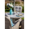Hartman Hartman Eton 4 Seat Dining Set With Parasol & Base - Beech