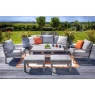 Hartman Hartman Rio Lounge Set With Adjustable Table - Taupe