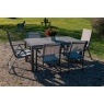 Lifestyle Garden Lifestyle Garden Solana 6 Seat Rectangular Dining Set - Grey